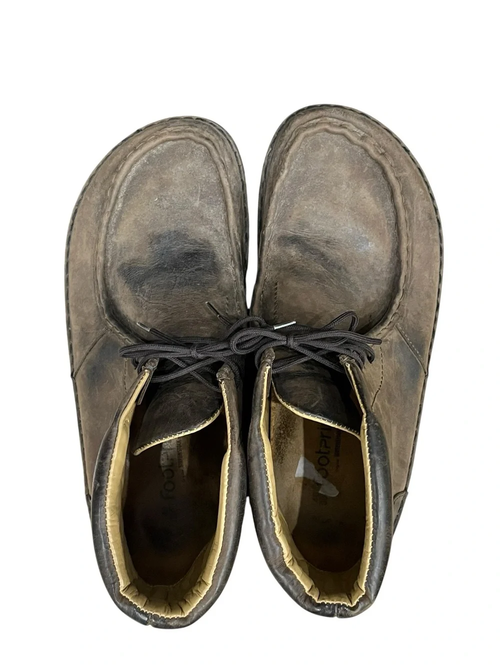 Birkenstock footprints by
